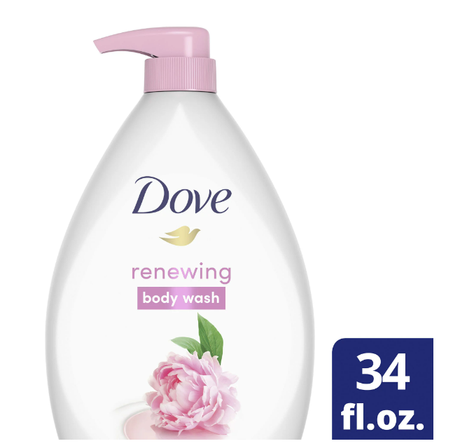 Dove Peony and Rose Oil Nourishing Body Wash 34 fl oz