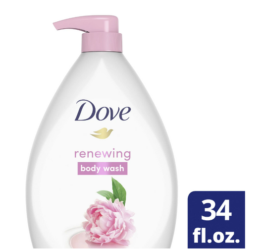 Dove Peony and Rose Oil Nourishing Body Wash 34 fl oz