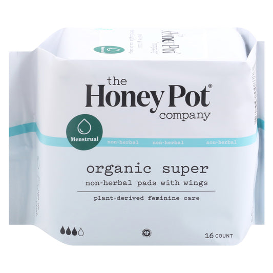 The Honey Pot - Pd Menstrl Spr N Herb - 1 Each-16 CT