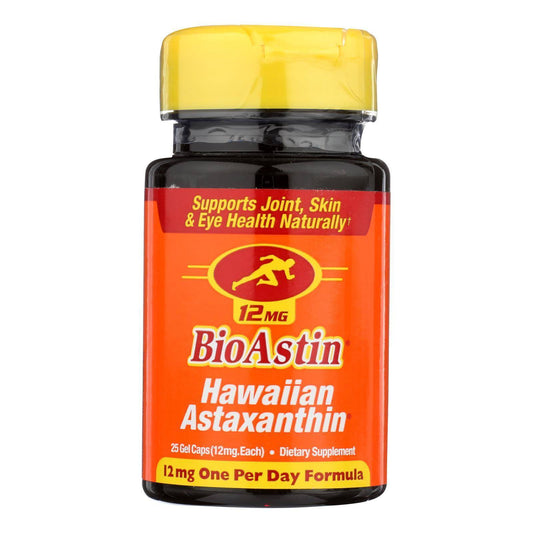 Nutrex Hawaii BioAstin Hawaiian Astaxanthin - 12 mg - 25 Gel Caps