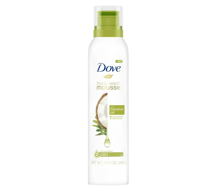 Dove Body Wash Mousse with Coconut Oil 10.3 Oz.