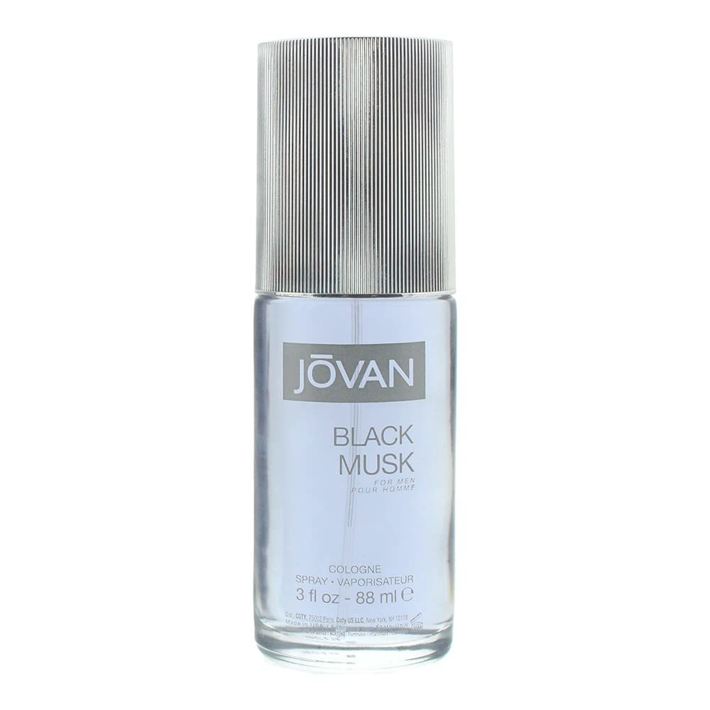 JOVAN BLACK MUSK by Jovan COLOGNE SPRAY 3 OZ