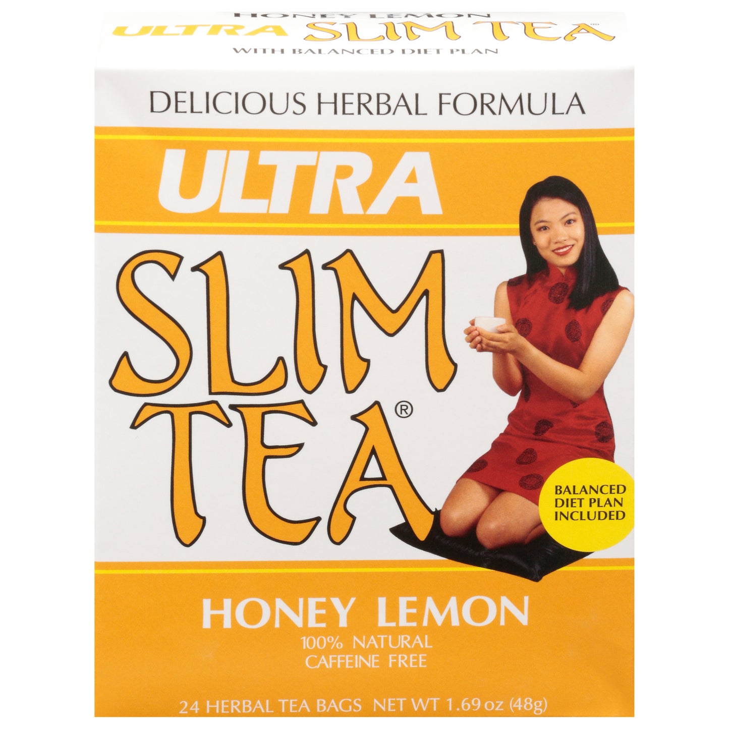 Hobe Labs Ultra Slim Tea Honey Lemon - 24 Tea Bags