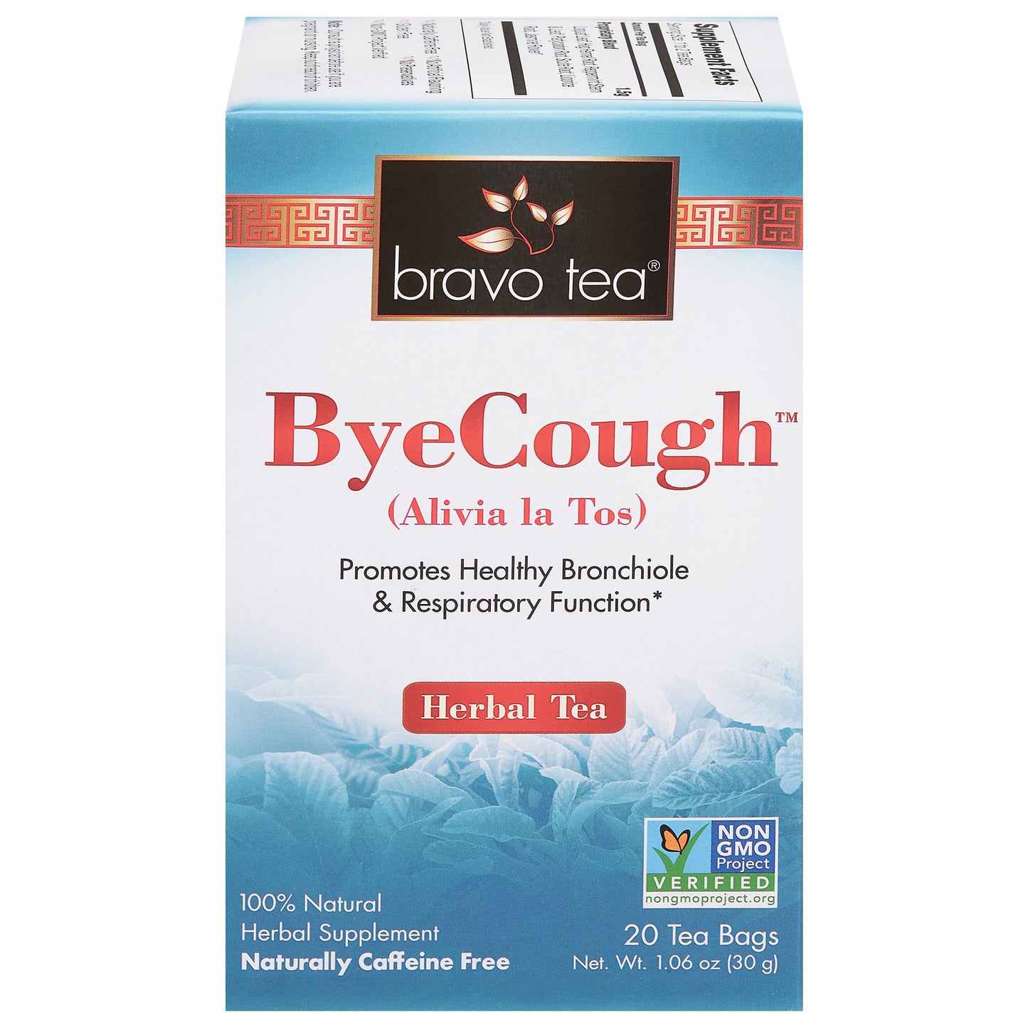 Bravo Teas&herbs - Tea Bye Cough - 1 Each-20 BAG