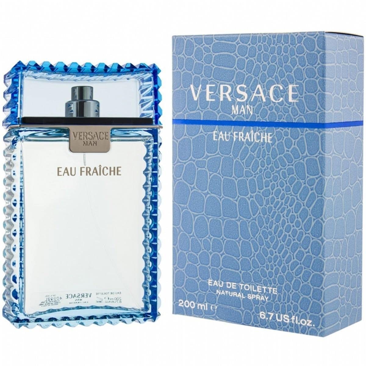 VERSACE MAN EAU FRAICHE by Gianni Versace EDT SPRAY 6.7 OZ