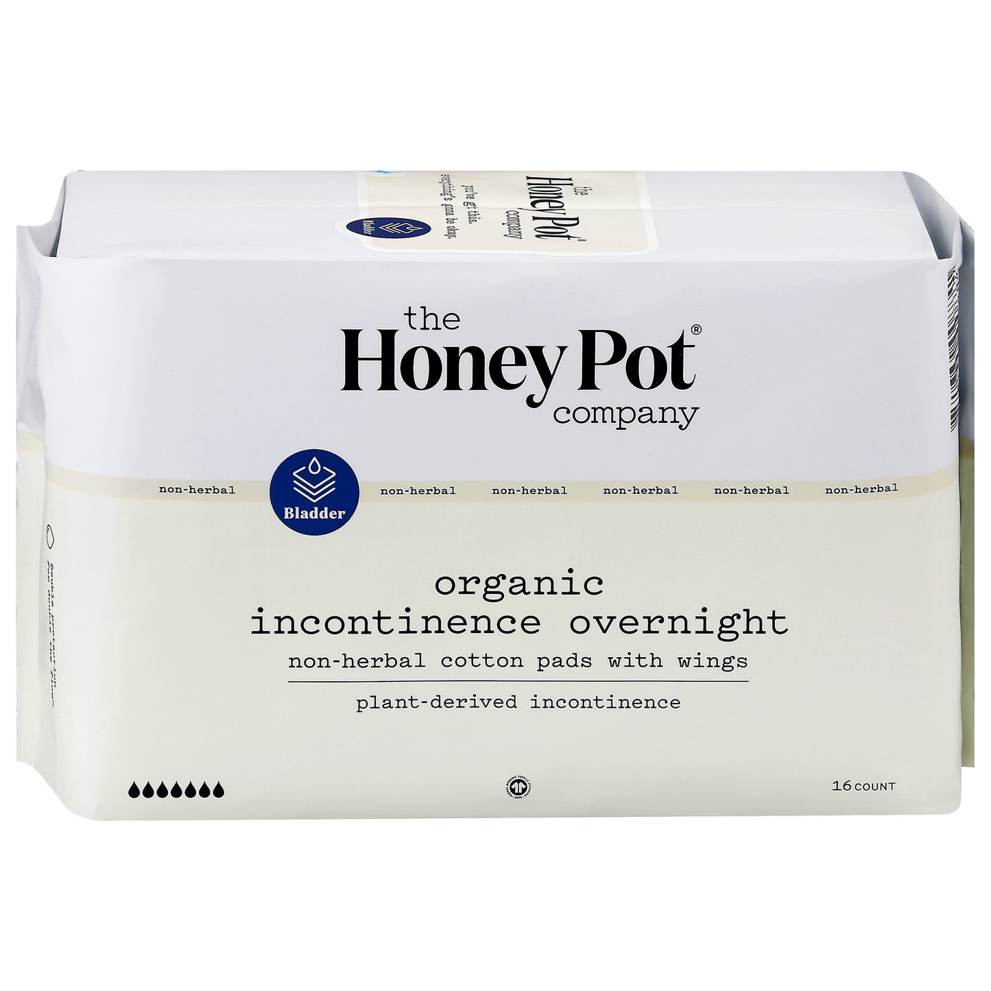 The Honey Pot - Pad Incont Nt Nonhrbl - 1 Each-16 CT