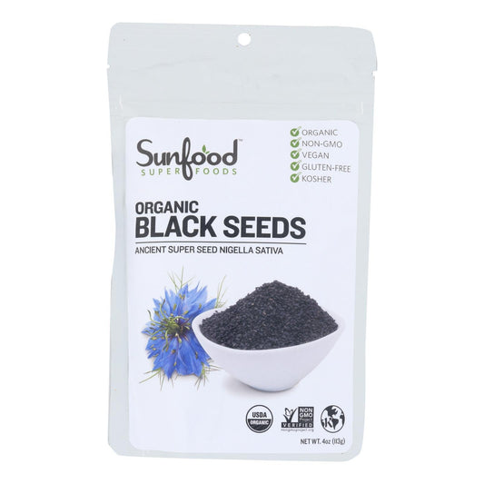 Sunfood - Black Seeds Organic - 1 Each-4 OZ