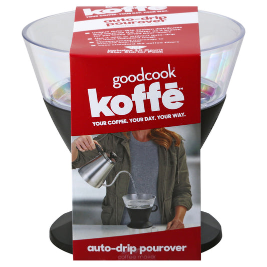 Goodcook - Coffee Mkr Auto Drp Pourovr - Case of 4-1 Count