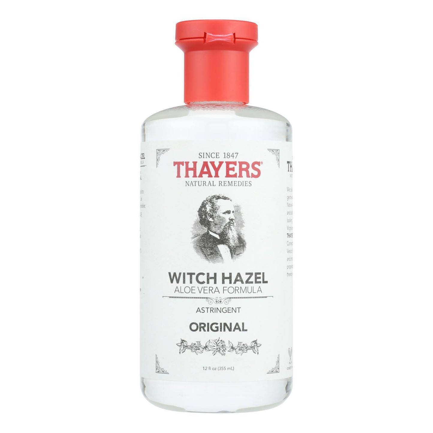 Thayers Witch Hazel with Aloe Vera Original - 12 fl oz