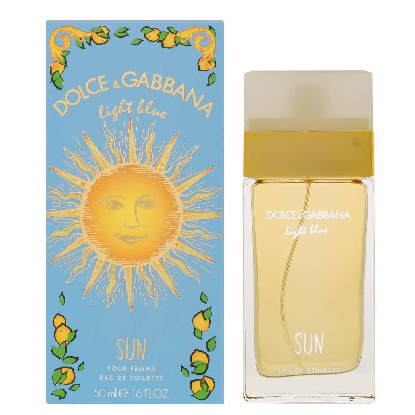 D & G LIGHT BLUE SUN by Dolce & Gabbana EDT SPRAY 1.6 OZ (LIMITED EDITION)