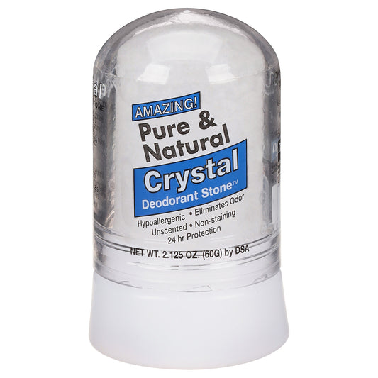 Thai Deodorant Stone Pure And Natural Crystal Mini Stick - 2 oz