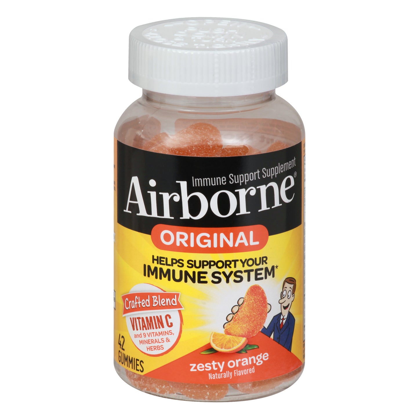 Airborne - Airborne Gummy Orange - 1 Each-42 CT