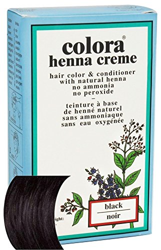 Colora Henna Creme, Black, 2 Ounce