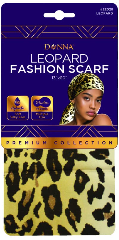 Donna Collection Fashion Scarf, Animal Print