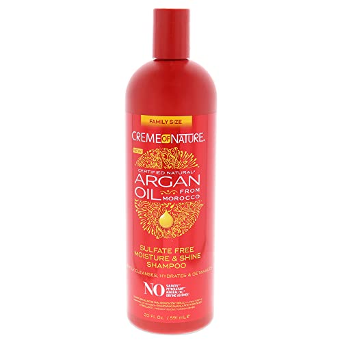 Creme Of Nature Professional Argan Oil Moisture And Shine Shampoo, 20 Ounce
