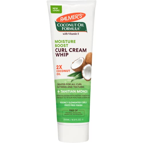 Palmer'S Coconut Oil Formula Moisture Boost Curl Whip Cream, 8.5 Oz.